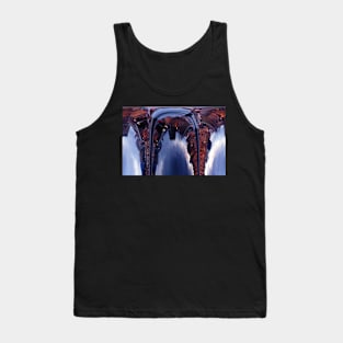 Distorted Tasmanian landscape Tank Top